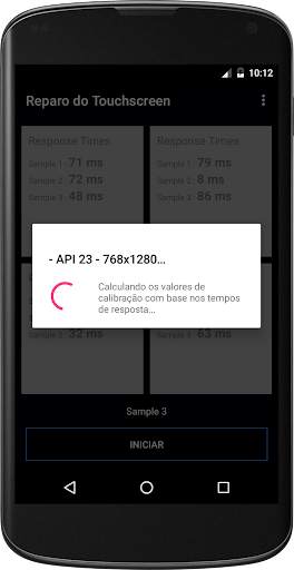 Reparo do Touchscreen screenshot 4