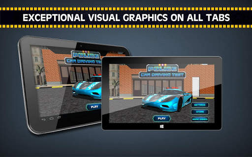 Police Car Driving Test screenshot 8