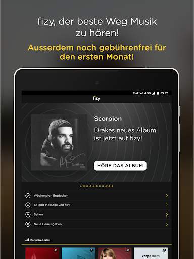fizy – Musik & Video screenshot 5