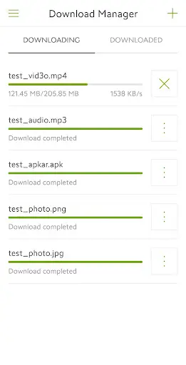 Download Manager For Android screenshot 1
