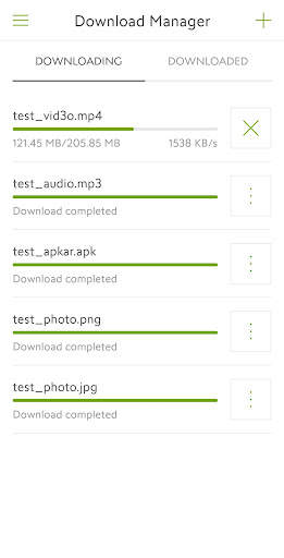 Download Manager For Android screenshot 1