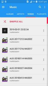 Free Mp3 Music Player Media Player screenshot 6