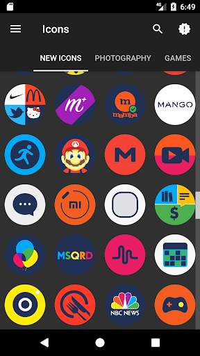 Oron - Icon Pack screenshot 6
