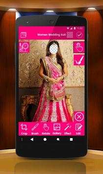 Women wedding photo suit |  photo editor screenshot 3