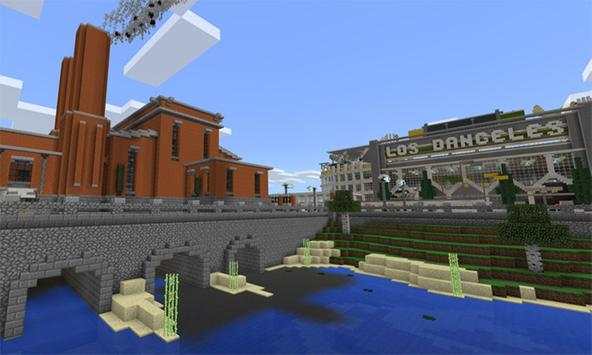 Los Dangeles. Map for Minecraft PE screenshot 2