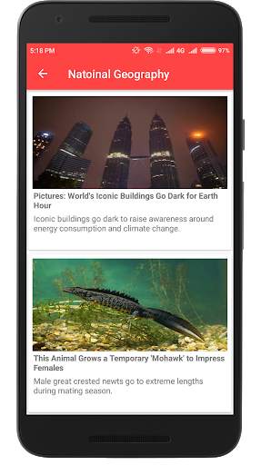 MyUpdates(News App) screenshot 2