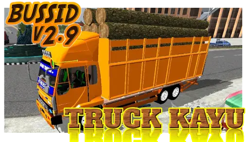 Livery Bussid Mod Truck Kayu screenshot 1