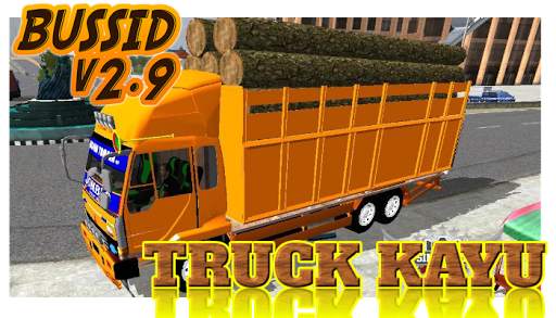 Livery Bussid Mod Truck Kayu screenshot 1
