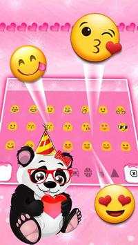 Cute Panda Theme Keyboard screenshot 3