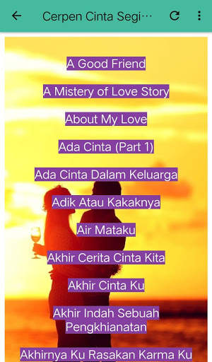 Kumpulan Cerpen Offline Gratis screenshot 4