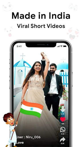 Katkat Short Video App Share TikTok Likee Moj Josh screenshot 7