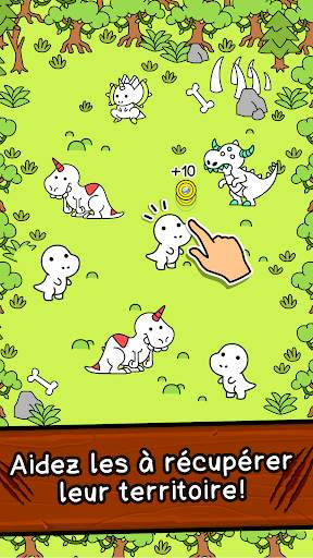 Dino Evolution: Gioco Fusione screenshot 2
