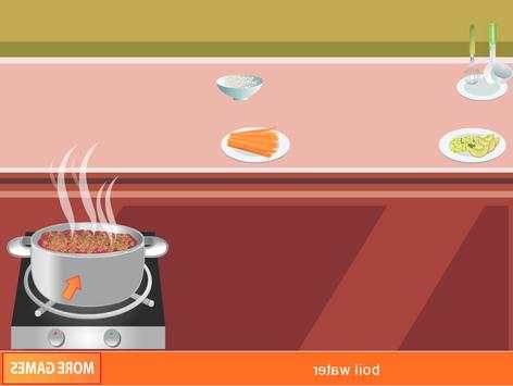 cooking spaghitti meatball game screenshot 5