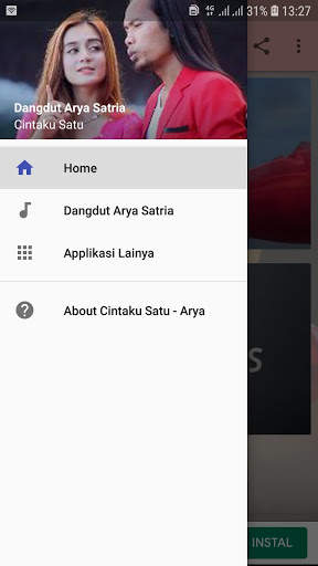 Cintaku Satu - Lagu Dangdut Arya Satria Offline screenshot 2