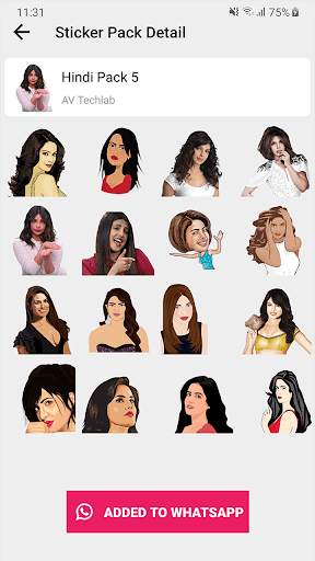 Hindi Stickers Maker screenshot 7