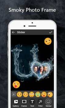 Smoky Text Photo Frame screenshot 5