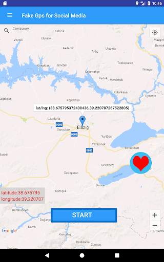 Fake Gps for Social Media screenshot 8