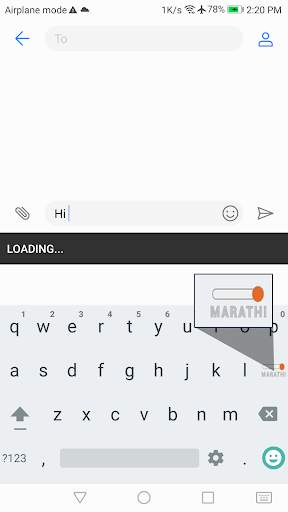 Marathi keyboard for easy Marathi typing screenshot 3