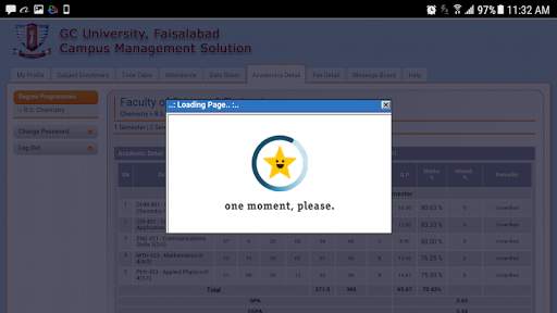 GCUF Portal App (Layyah Campus) скриншот 5