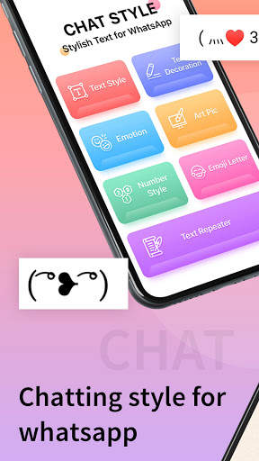 Chat Styles: Cool Font & Stylish Text for WhatsApp screenshot 1