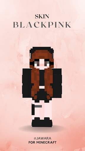Skin Black Pink for Minecraft screenshot 6