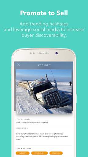 Sell Newsworthy Videos, Photos 2 تصوير الشاشة
