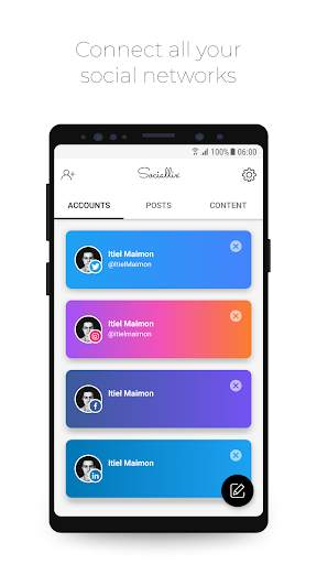 Sociallix: Social Media Manager screenshot 1