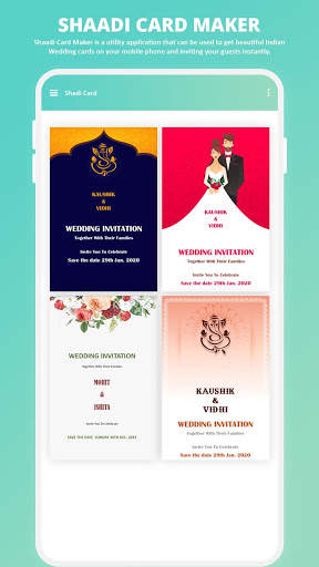 Wedding Invitation Card Maker  - Shaadi Card 2020 скриншот 1