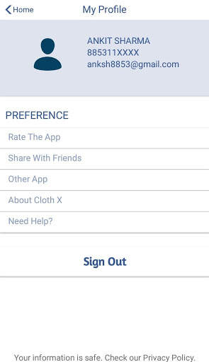 Cloth X - A Cloth Donation App screenshot 7