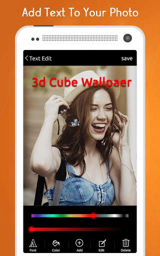 3D Cube Live Wallpaper : Photo Editor screenshot 5
