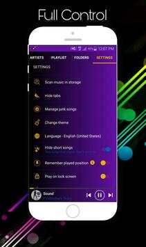 GO music player screenshot 2