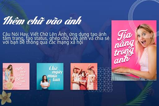 Câu Nói Hay, Viết Chữ Lên Ảnh screenshot 2