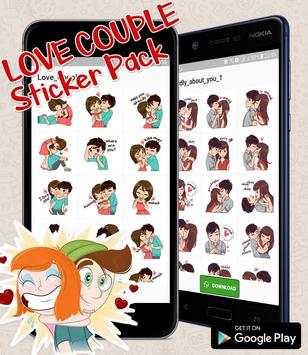 Love Romance Couple Stickers for WA Sticker Apps screenshot 3