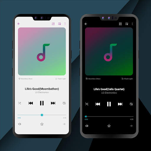 Black Theme for LG UX9 (Android 10) screenshot 5