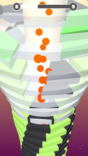 Helix Stack เกมบอล: กระโดดลูกใหญ่ 3D screenshot 8