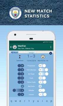Manchester City FC Official Keyboard скриншот 6