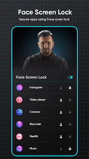 Face Screen Lock - Face Lock скриншот 2