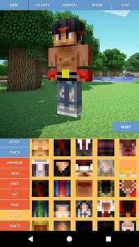 Custom Skin Editor Minecraft screenshot 1