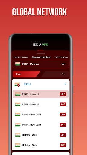 INDIA VPN - Secure VPN screenshot 2