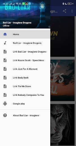 Bad Liar - imagine Dragons 1 تصوير الشاشة