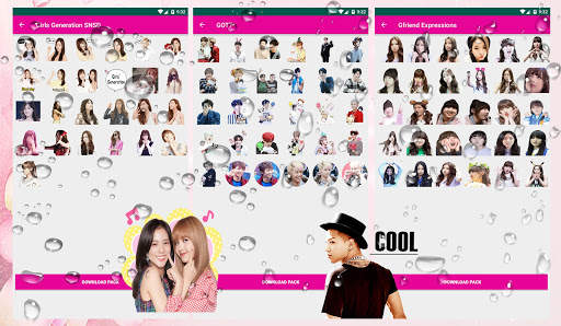 WA Sticker KPOP WAStickerApps Korean for WhatsApp screenshot 4