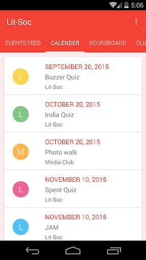 Lit-Soc App screenshot 2