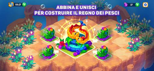 Sea Merge: Giochi di Pesci screenshot 1