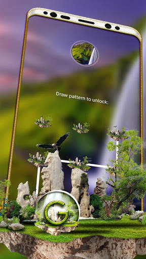 Nature Waterfall Launcher Theme screenshot 5