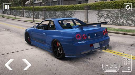 Simulator Driving Skyline R34 screenshot 4