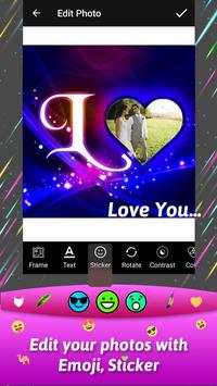 Lighting Text Photo Frames screenshot 3