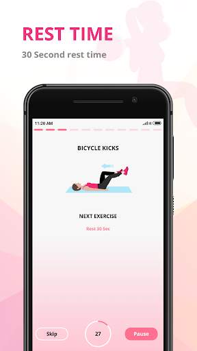 Women Fitness - Female Workout Challenge screenshot 5