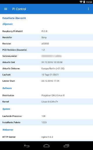 Pi Control - App screenshot 8