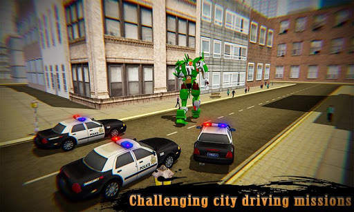 Real Robot Transformation Garbage Truck Driving 3D screenshot 1