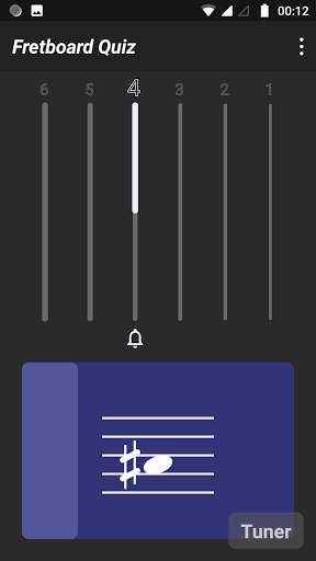 Guitar Fretboard Quiz & Tuner screenshot 2